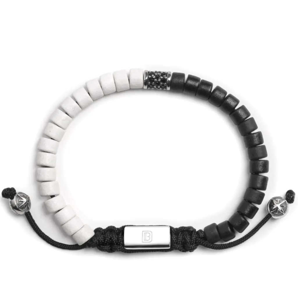 Black & White with Silver