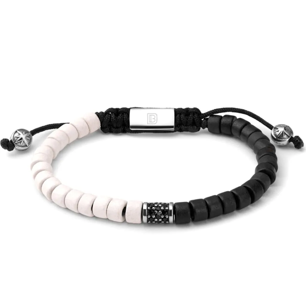 Black & White with Silver