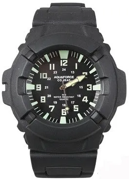 Black - Aquaforce Military Combat Watch