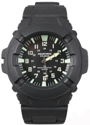 Black - Aquaforce Military Combat Watch