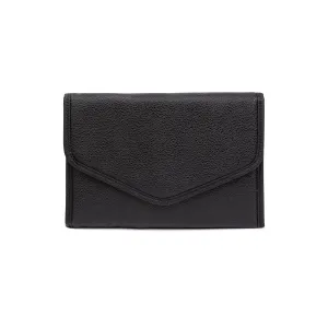 Black Vegan Leather Jewelry Organizer