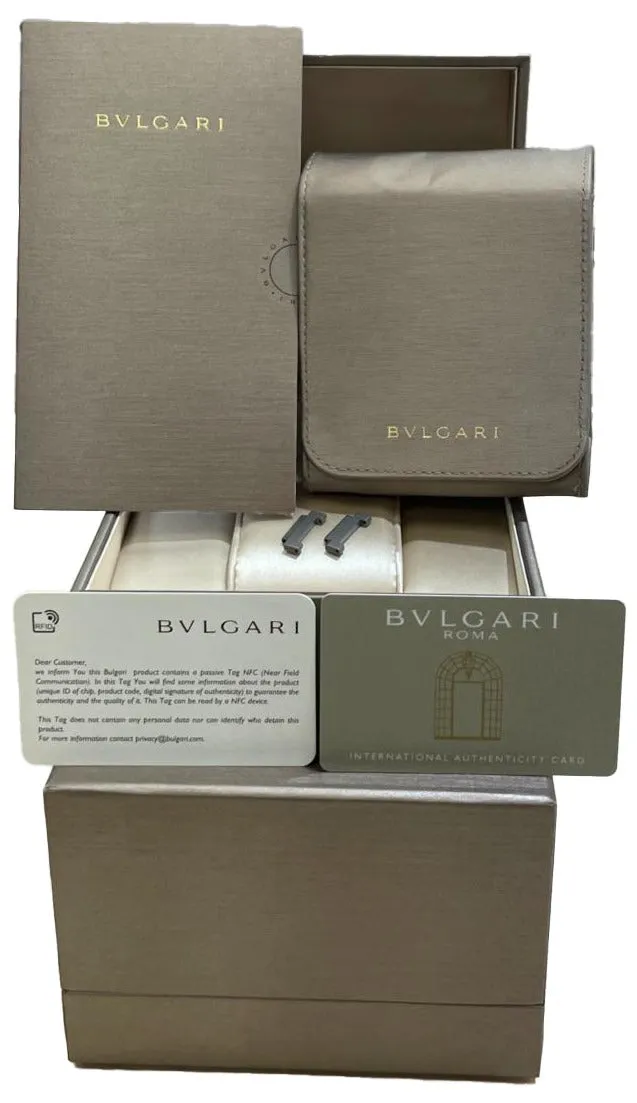 BRAND NEW Bulgari BVLGARI Octo Finissimo 40 Titanium Tadao Ando 103245 Watch B P