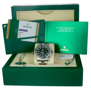 BRAND NEW MAY 2019 Rolex Submariner Date 116610 LN Black Ceramic 40mm Dive Watch