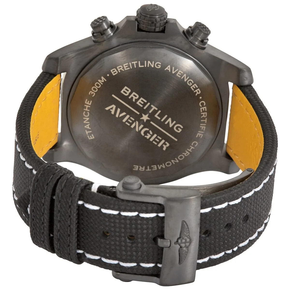 Breitling Avenger Night Mission Chronograph Automatic Chronometer Black Dial Men's Watch V13317101B1X2