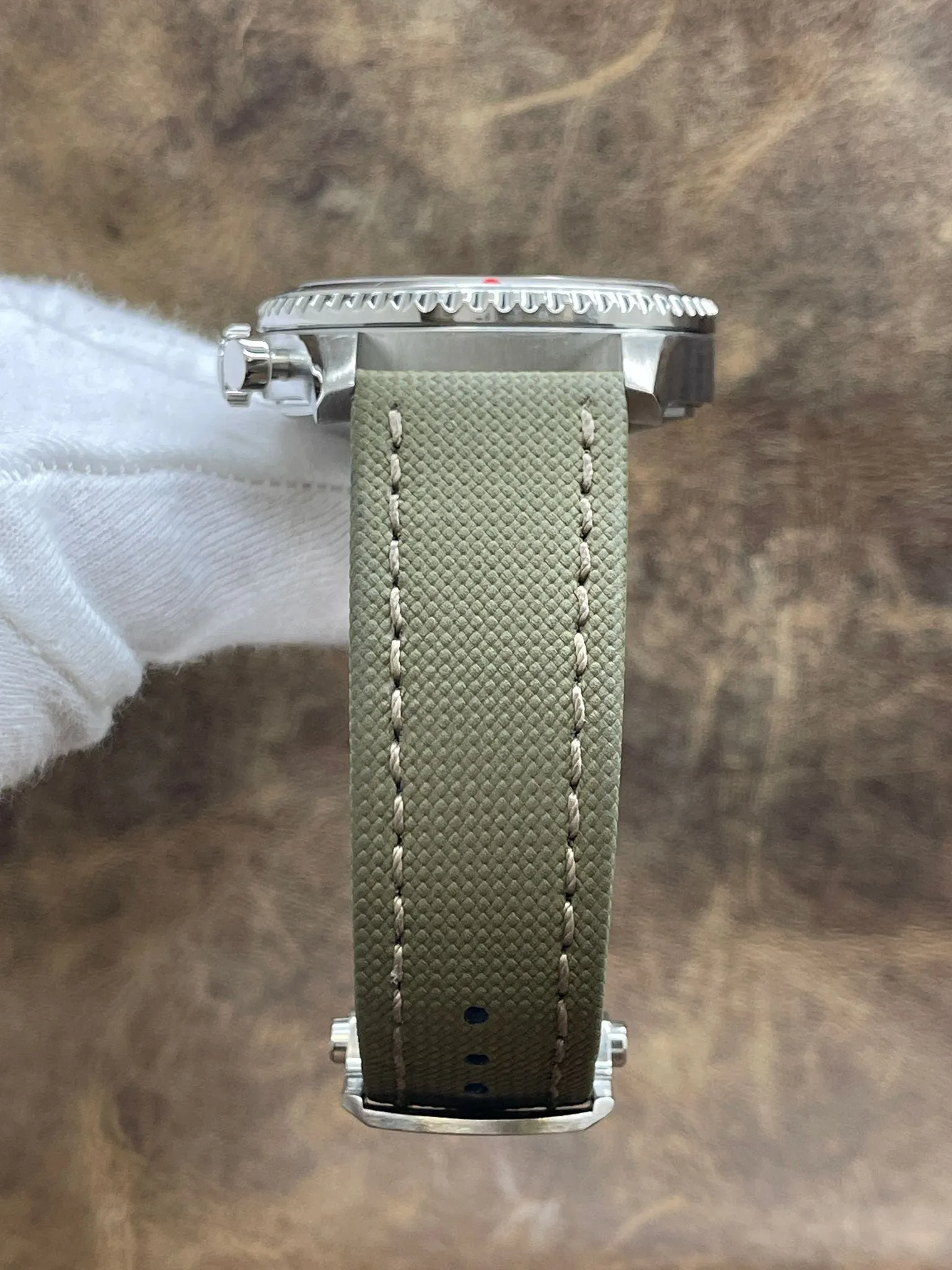 Breitling Aviator 8 Curtiss Warhawk Chronograph A13316 Green Dial Automatic Men's Watch
