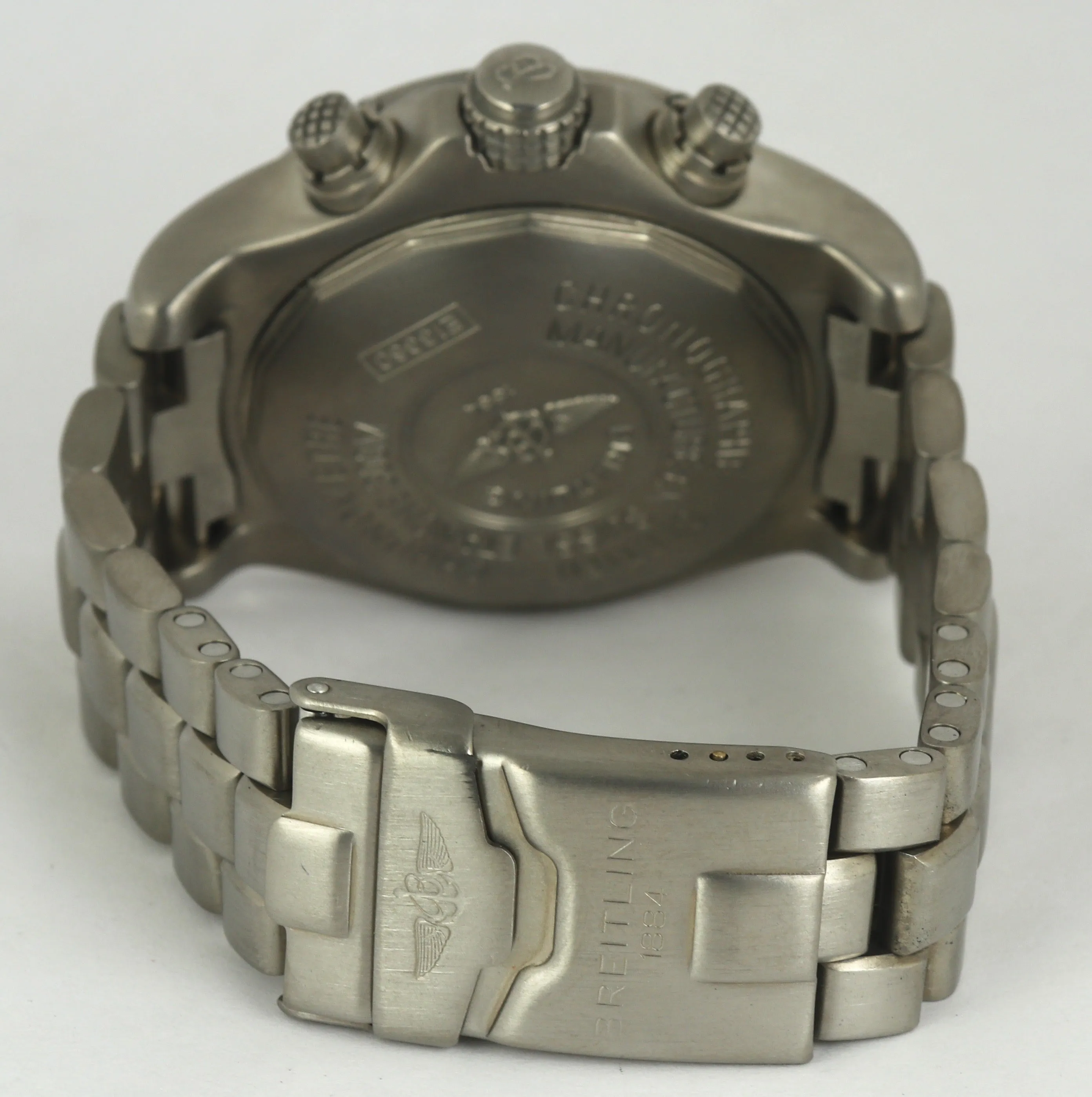 Breitling Chrono Avenger E13360 Chronograph Titanium Automatic 44mm Black