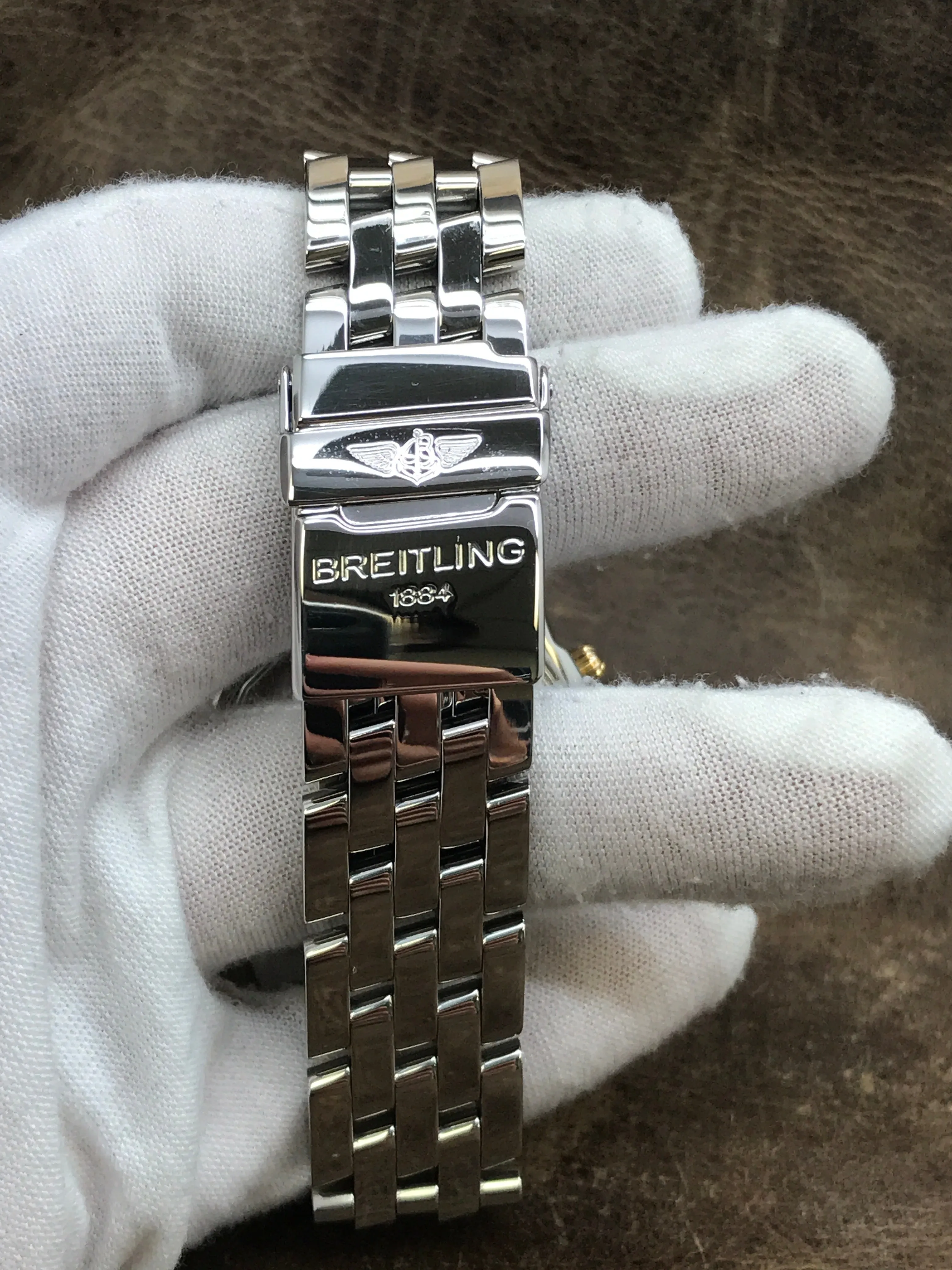 Breitling Chronomat B13352 Blue Dial Automatic Men's Watch