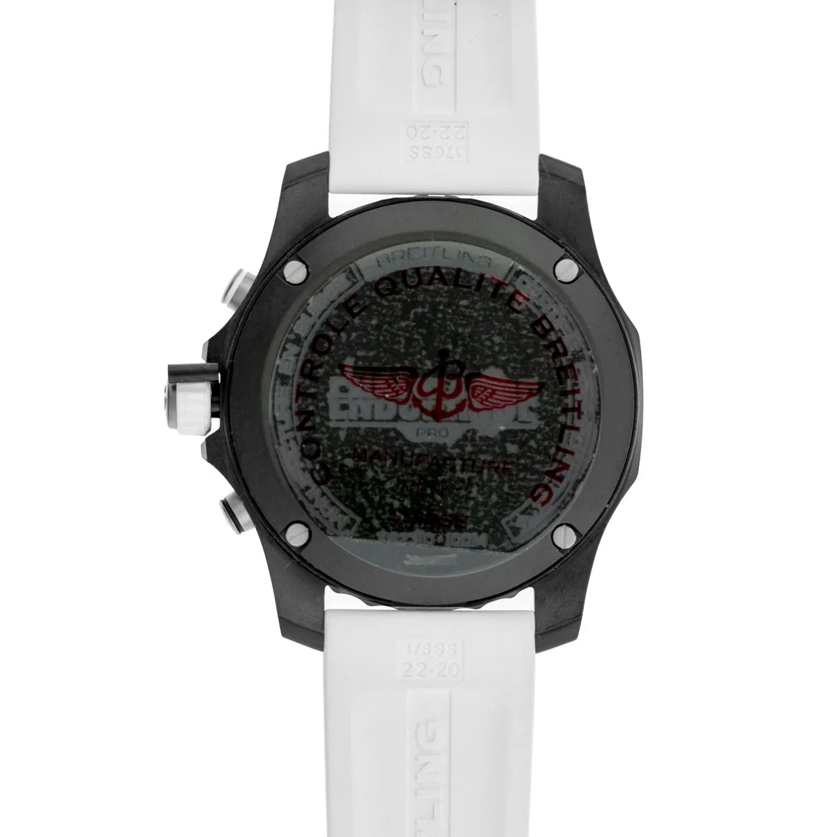 Breitling Endurance Pro 44mm Breitlight® Black Arabic Dial Black and White Bezel X82310