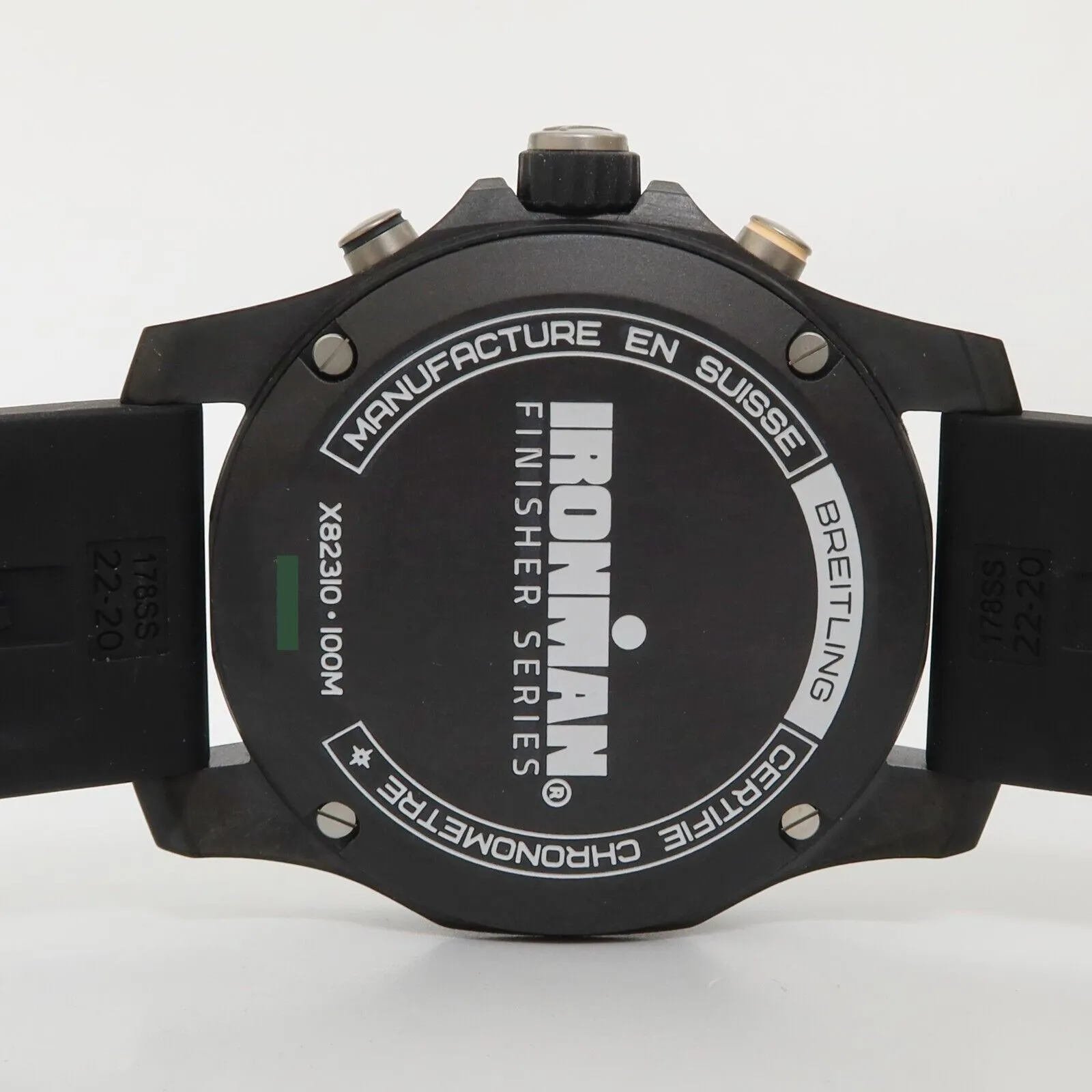 Breitling Endurance Pro Ironman Finisher Black Dial Breitlight 44MM X82310