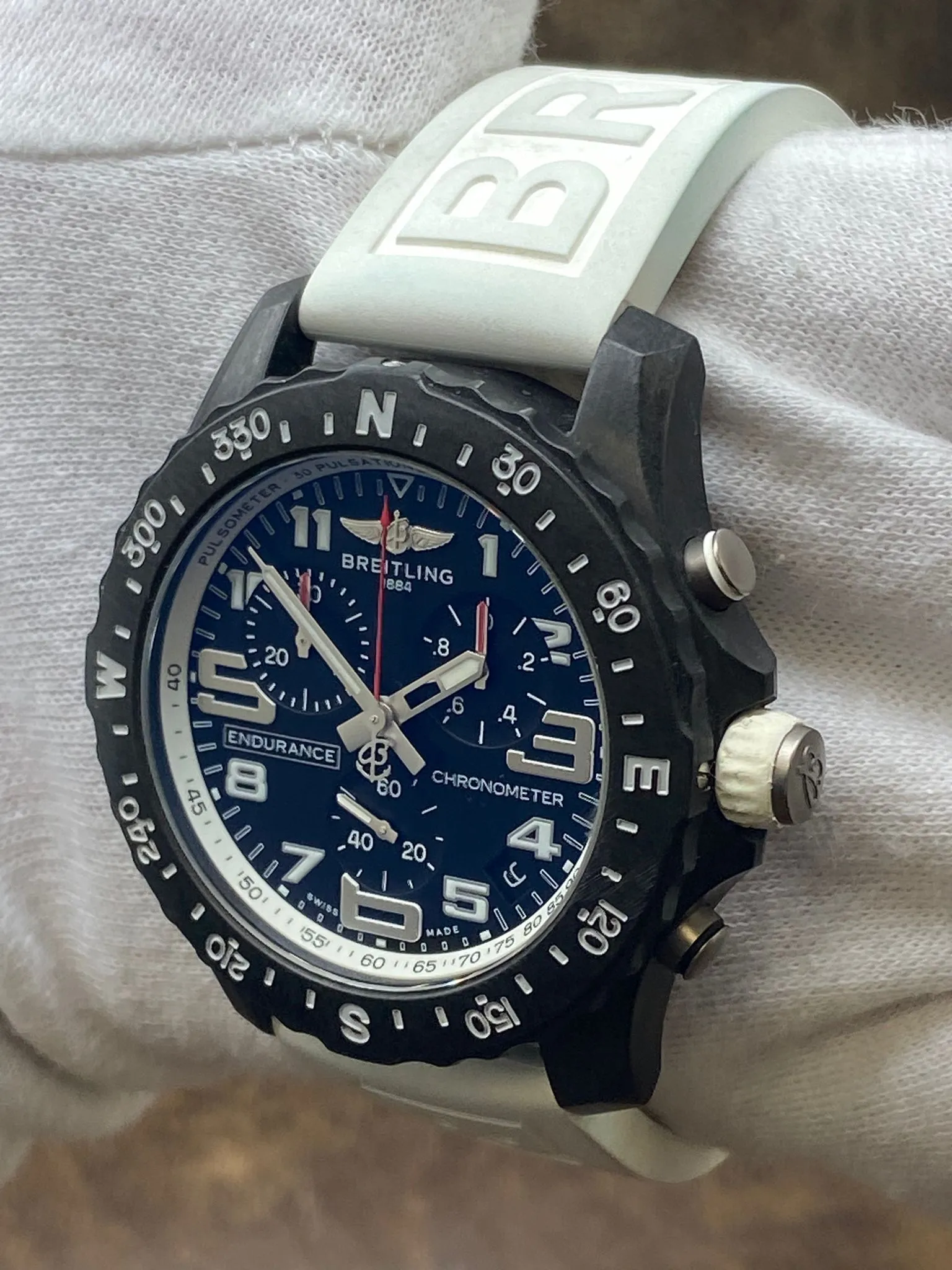 Breitling ENDURANCE PRO X82310 Black Dial SuperQuartz Men's Watch