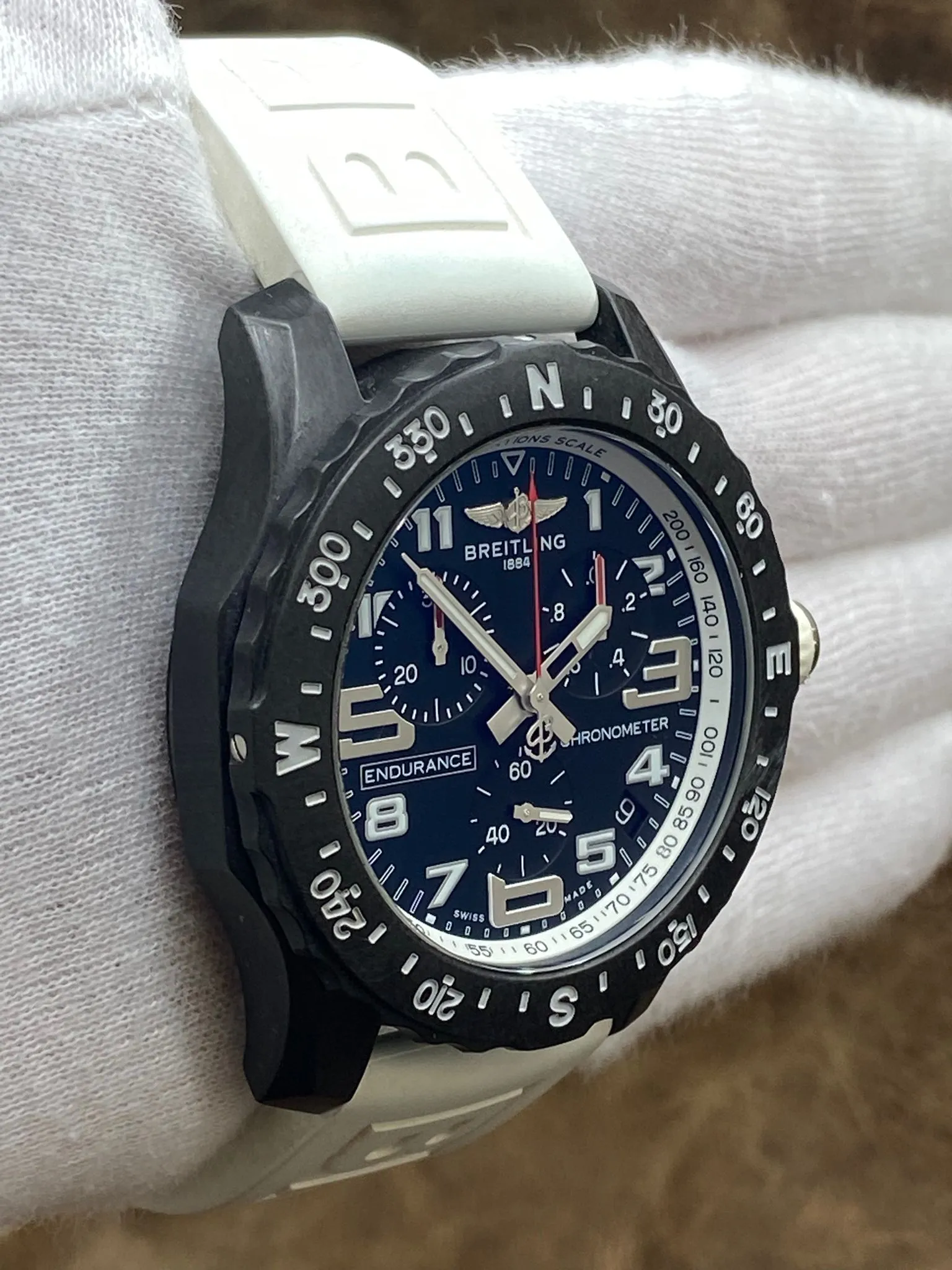 Breitling ENDURANCE PRO X82310 Black Dial SuperQuartz Men's Watch