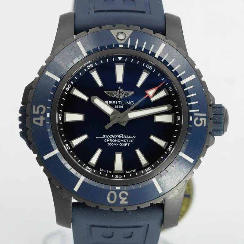 Breitling Superocean II Night Mission 48mm Blue Dial V17369161C1S1