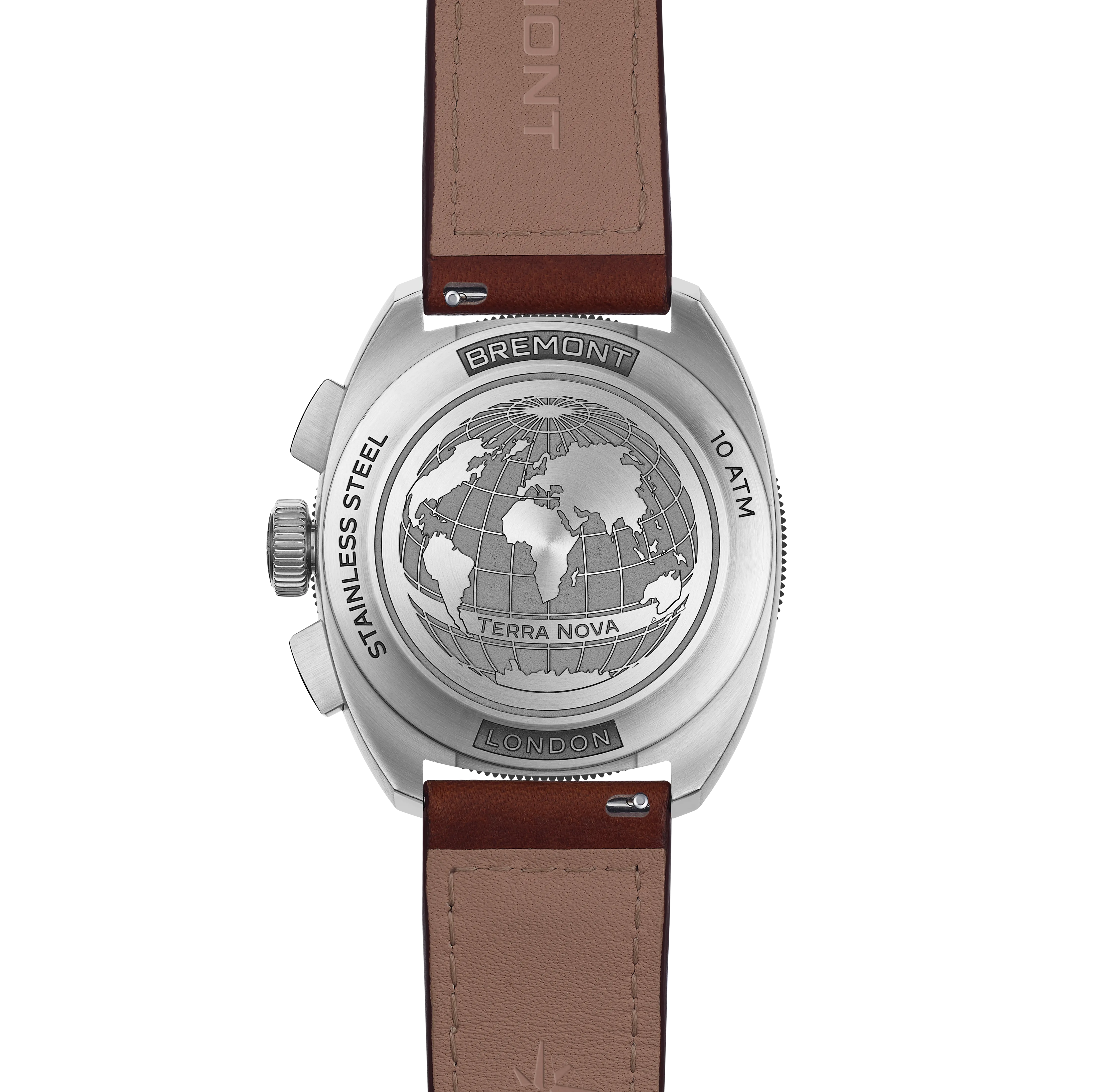 Bremont Terra Nova 42.5mm Chronograph TN42-CHR-SS-BK-L-S