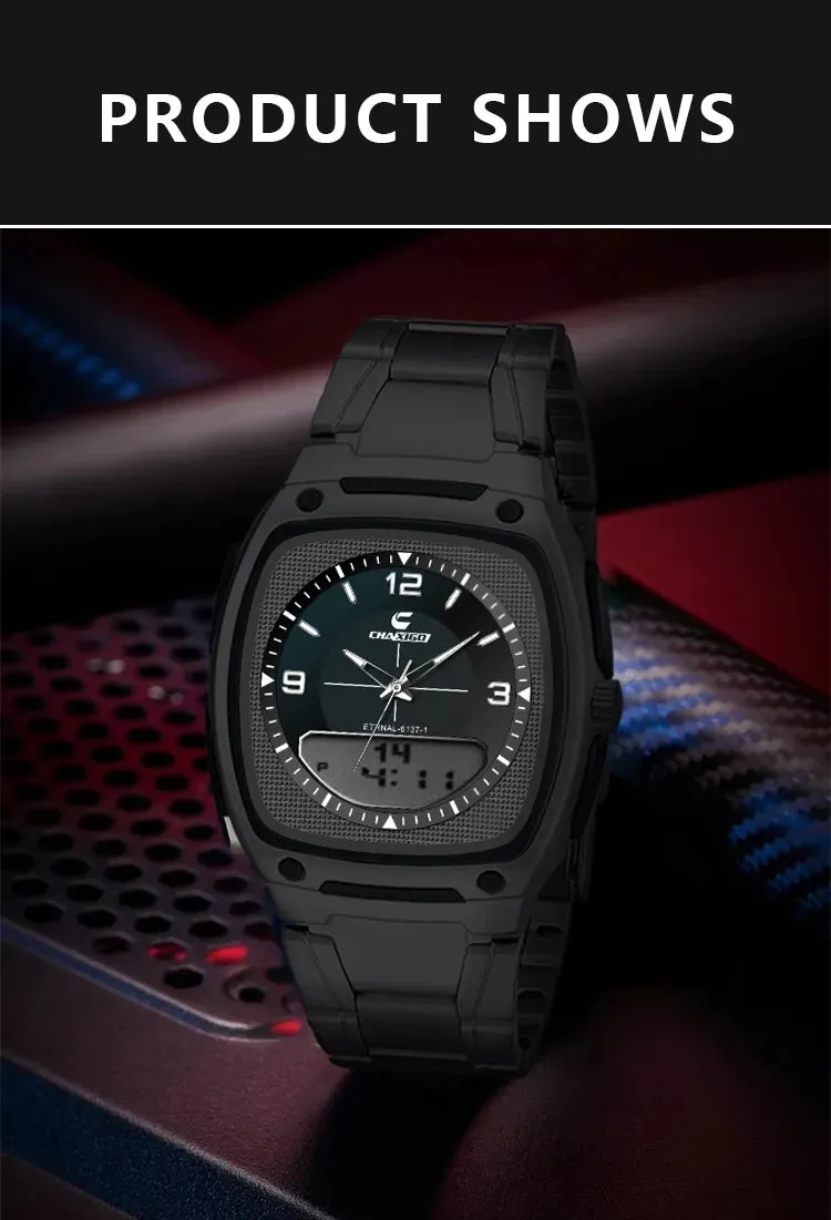 Business Watch for Men Waterproof Luminous Chronograph
