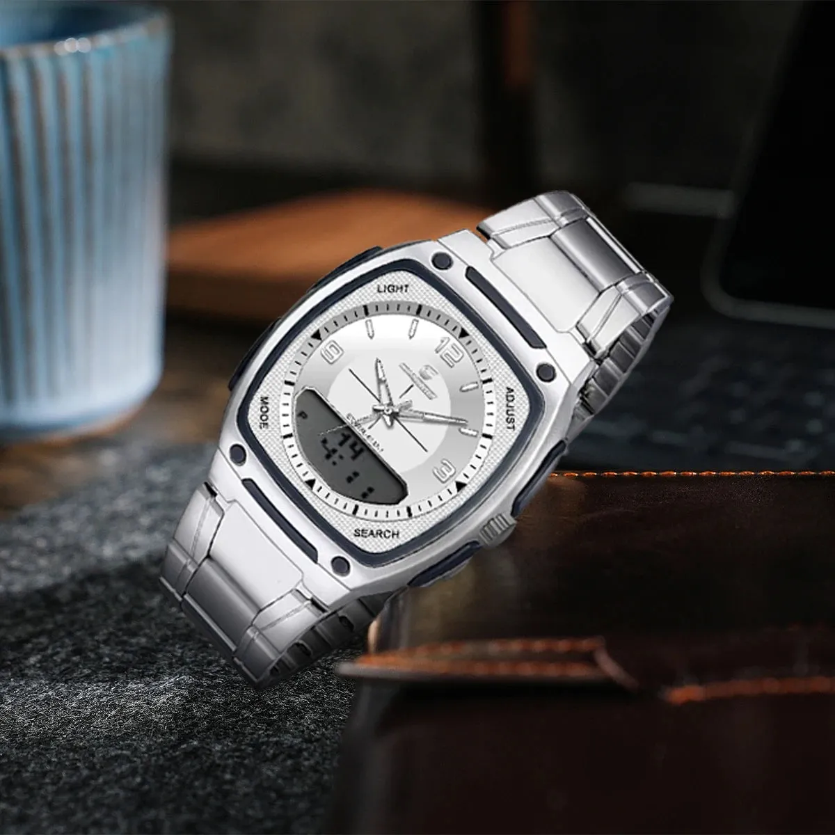 Business Watch for Men Waterproof Luminous Chronograph