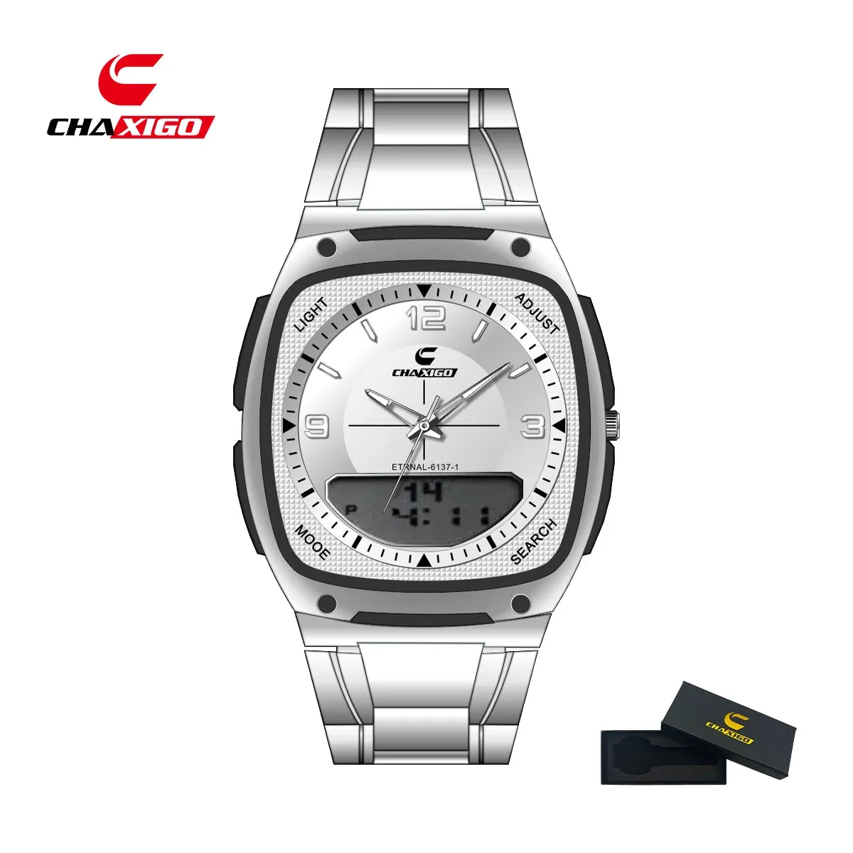 Business Watch for Men Waterproof Luminous Chronograph