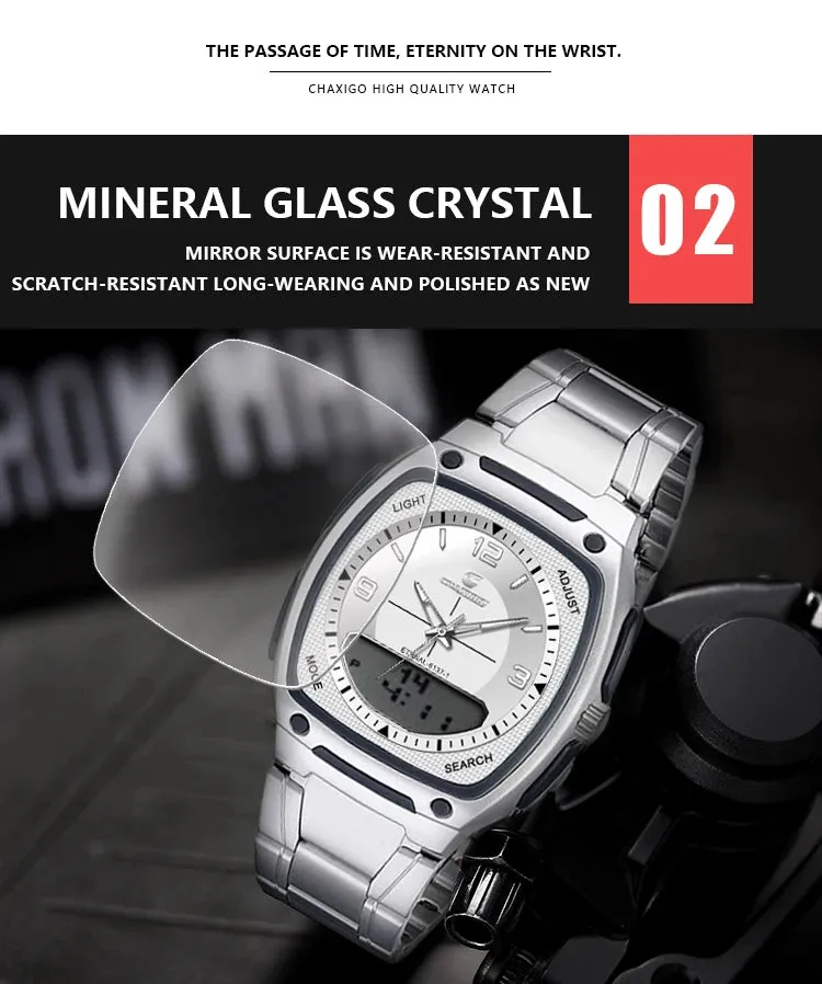 Business Watch for Men Waterproof Luminous Chronograph