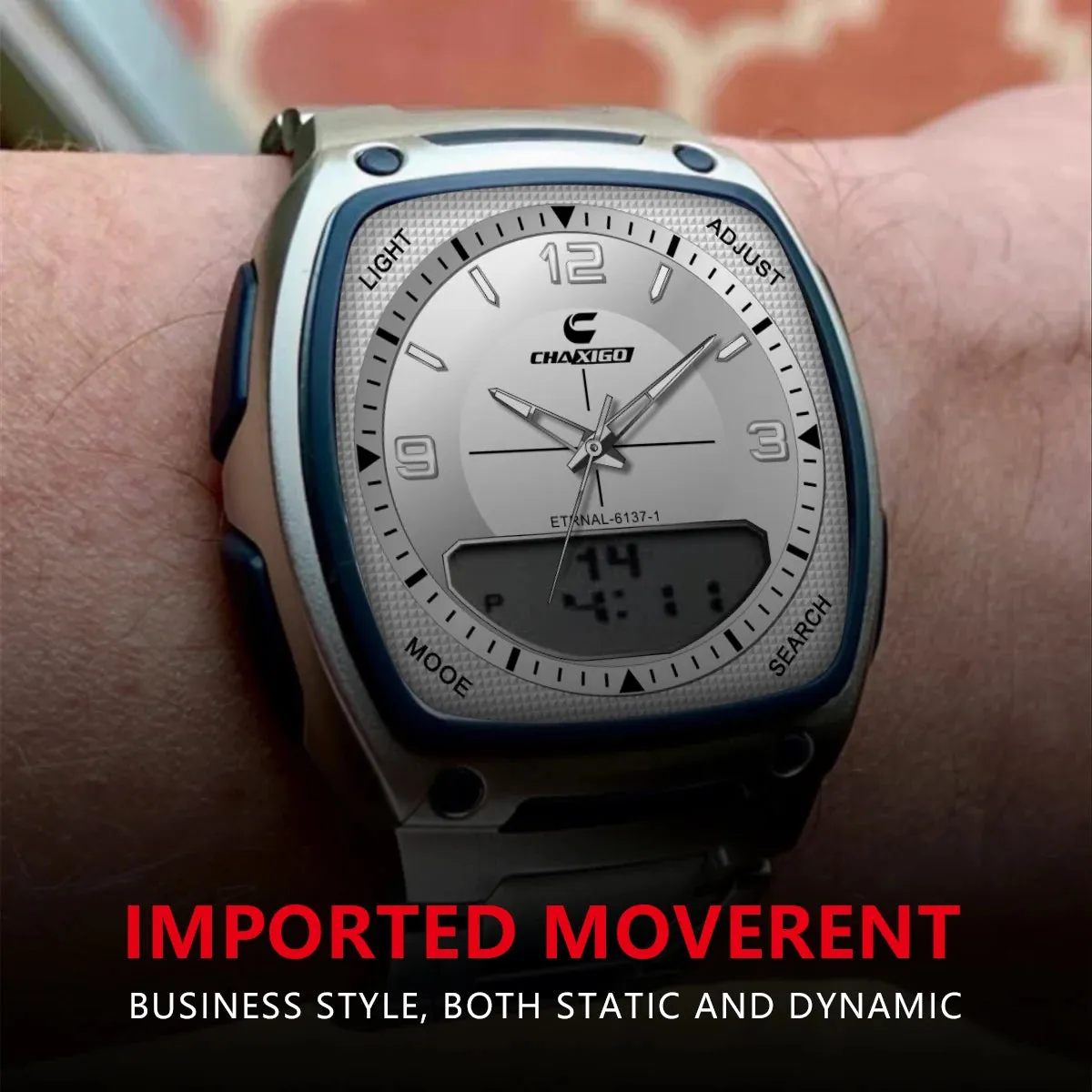 Business Watch for Men Waterproof Luminous Chronograph