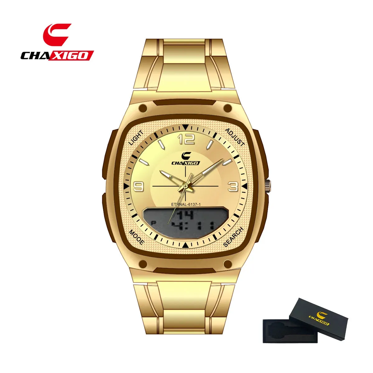 Business Watch for Men Waterproof Luminous Chronograph