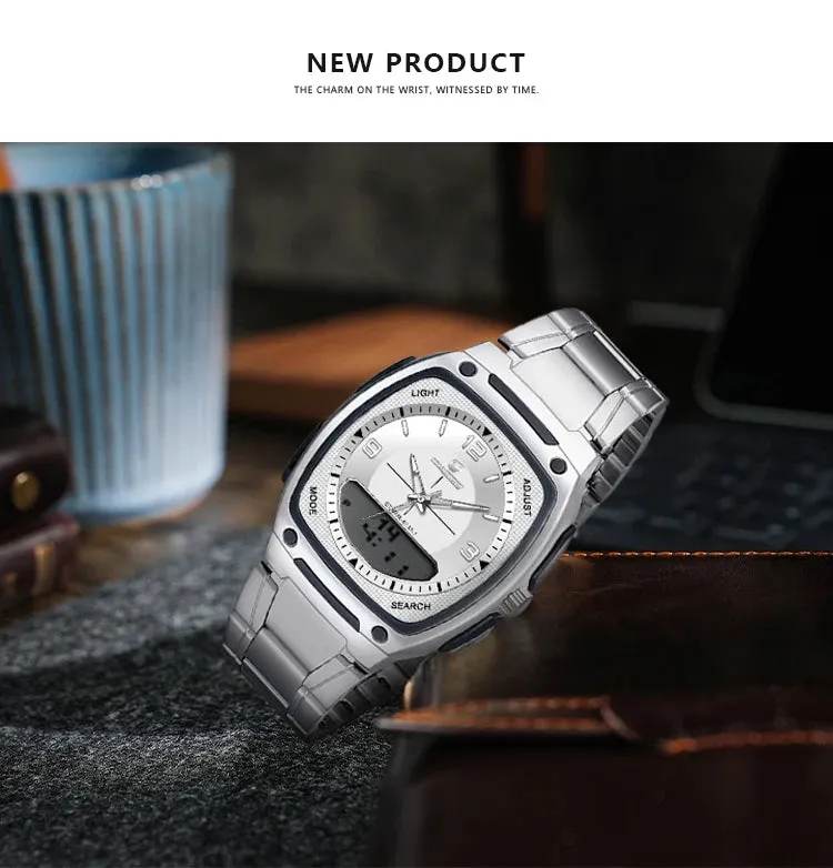 Business Watch for Men Waterproof Luminous Chronograph