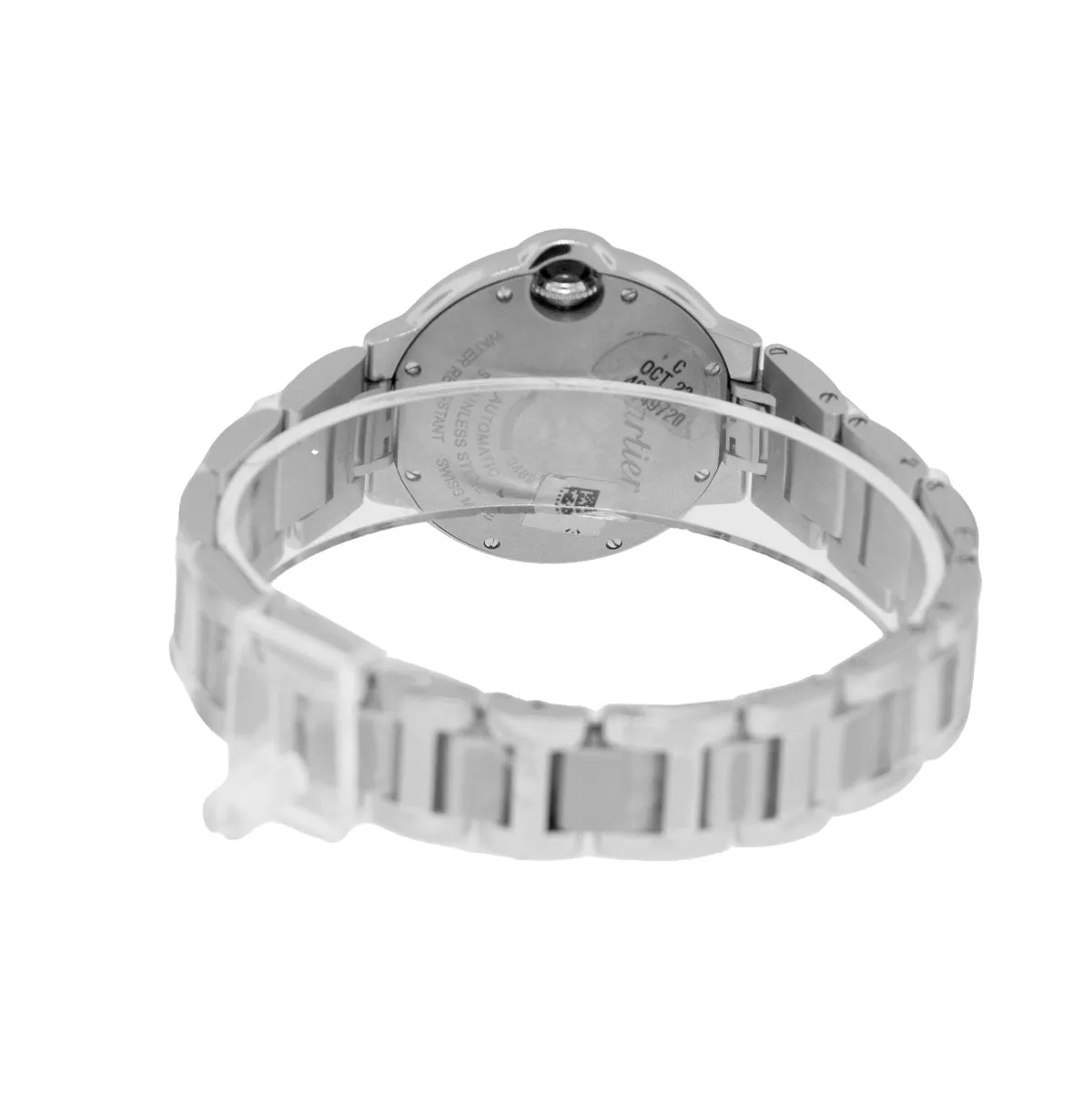Cartier Ballon Bleu de Cartier 33mm Stainless Steel Ice Blue Roman Dial WSBB0062