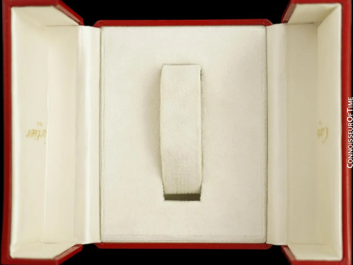 Cartier Colisee (Rivoli) Ladies Bracelet Watch - 18K Gold & Cartier Factory Set Diamonds