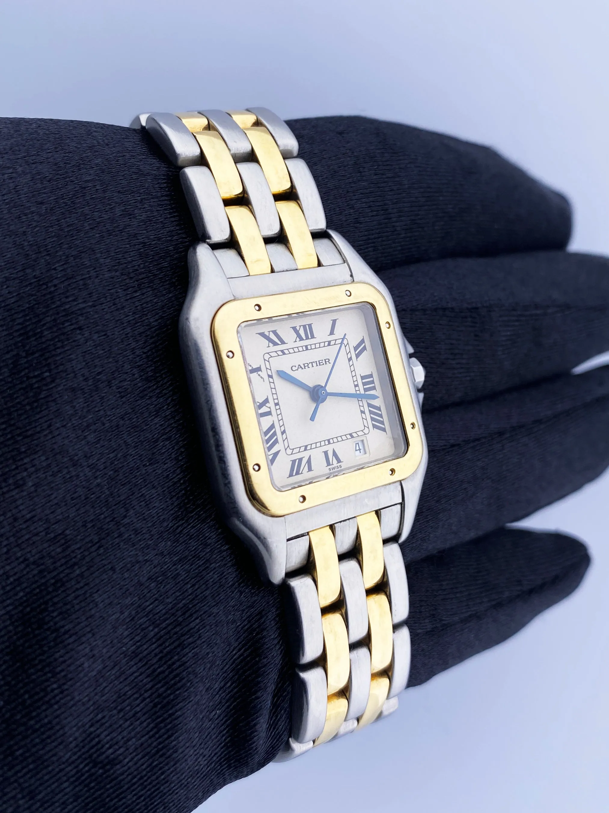 Cartier Panthere 183949 Two Row Midsize Ladies Watch