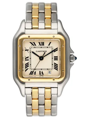 Cartier Panthere 183949 Two Row Midsize Ladies Watch