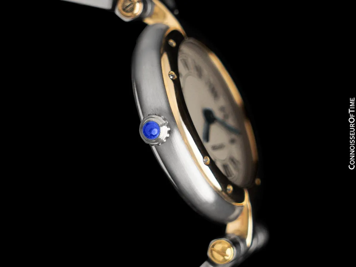 Cartier Panthere (Cougar) VLC Vendome Ladies Watch - Stainless Steel & 18K Gold