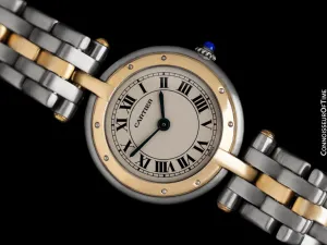Cartier Panthere (Cougar) VLC Vendome Ladies Watch - Stainless Steel & 18K Gold