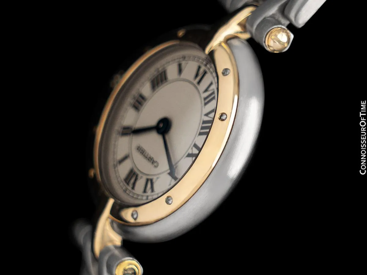 Cartier Panthere (Cougar) VLC Vendome Ladies Watch - Stainless Steel & 18K Gold