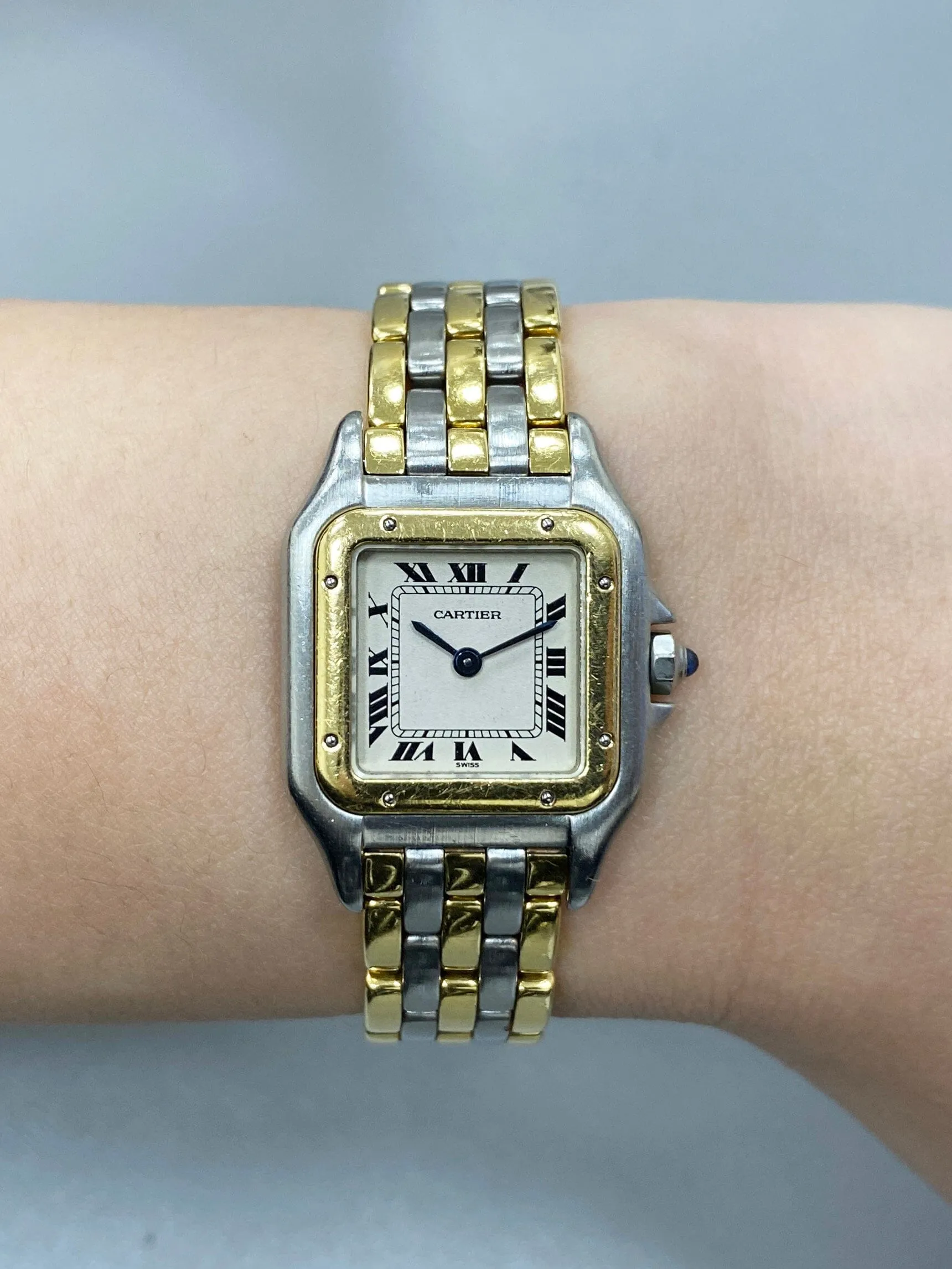 Cartier Panthere Three Rows Ladies Watch