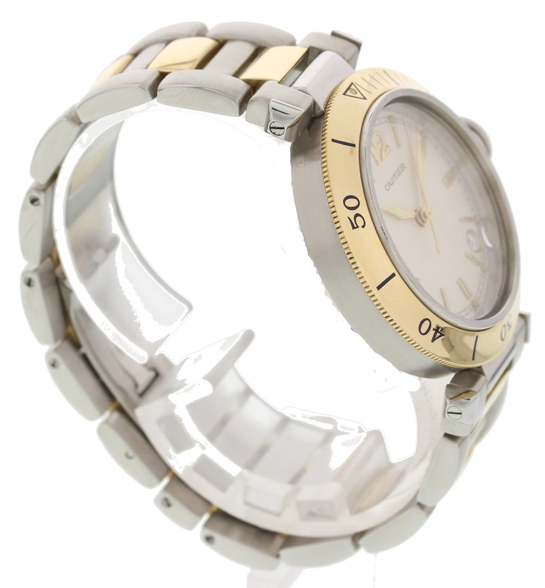 Cartier Pasha 1034 YG & SS Automatic