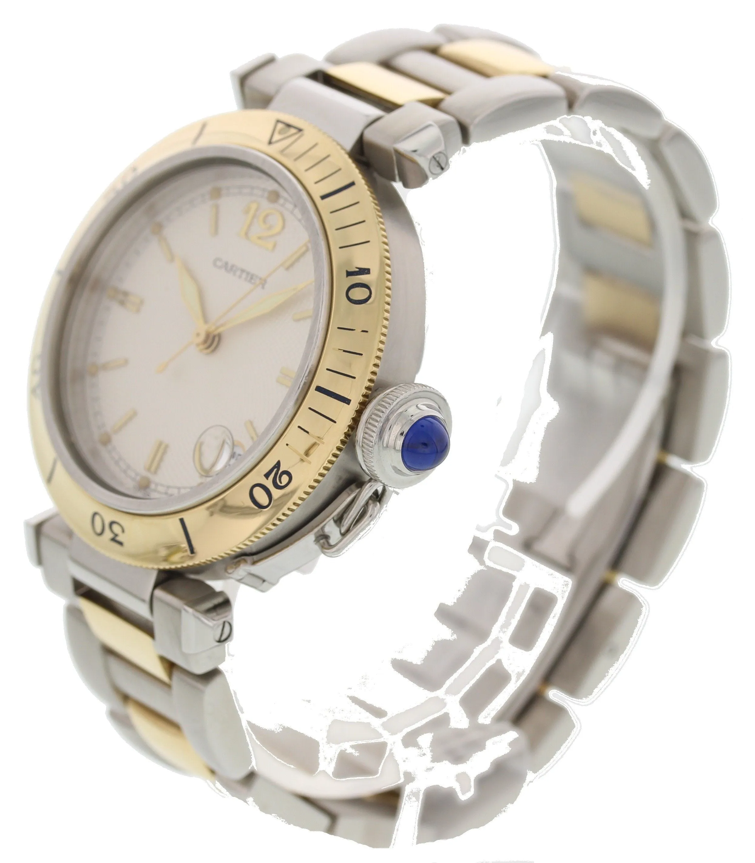 Cartier Pasha 1034 YG & SS Automatic