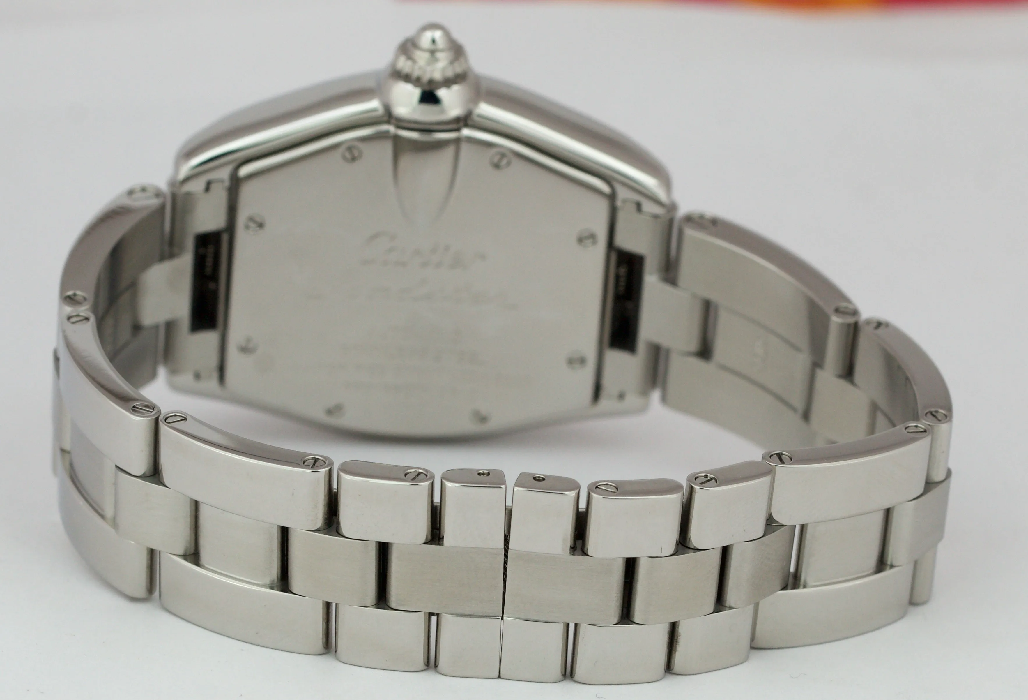 Cartier Roadster Automatic Roulette Black 36mm W62002V3 Stainless Watch 2510