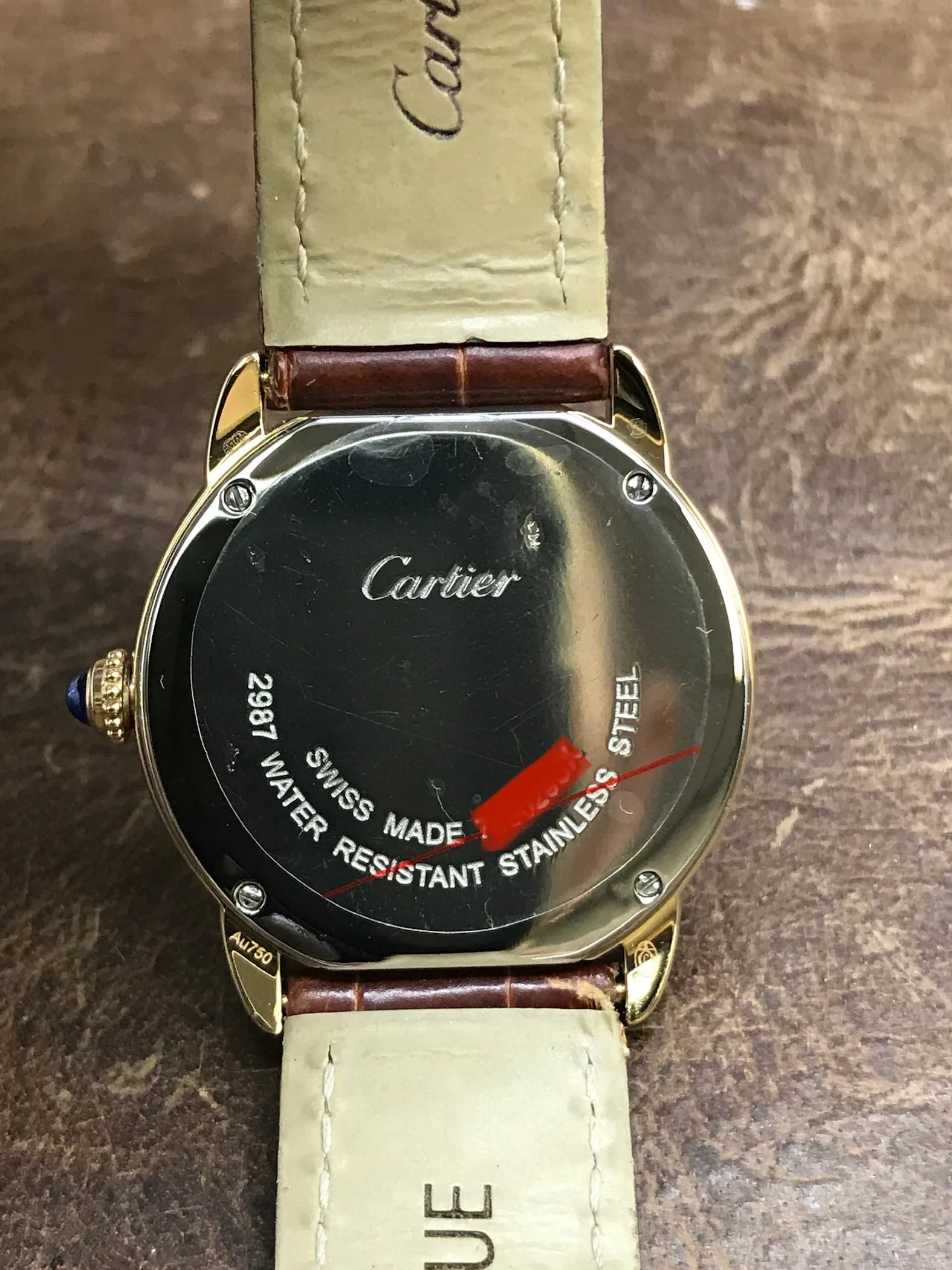 Cartier Ronde Solo de Cartier 2987 W6700355 White Dial Quartz Women's Watch