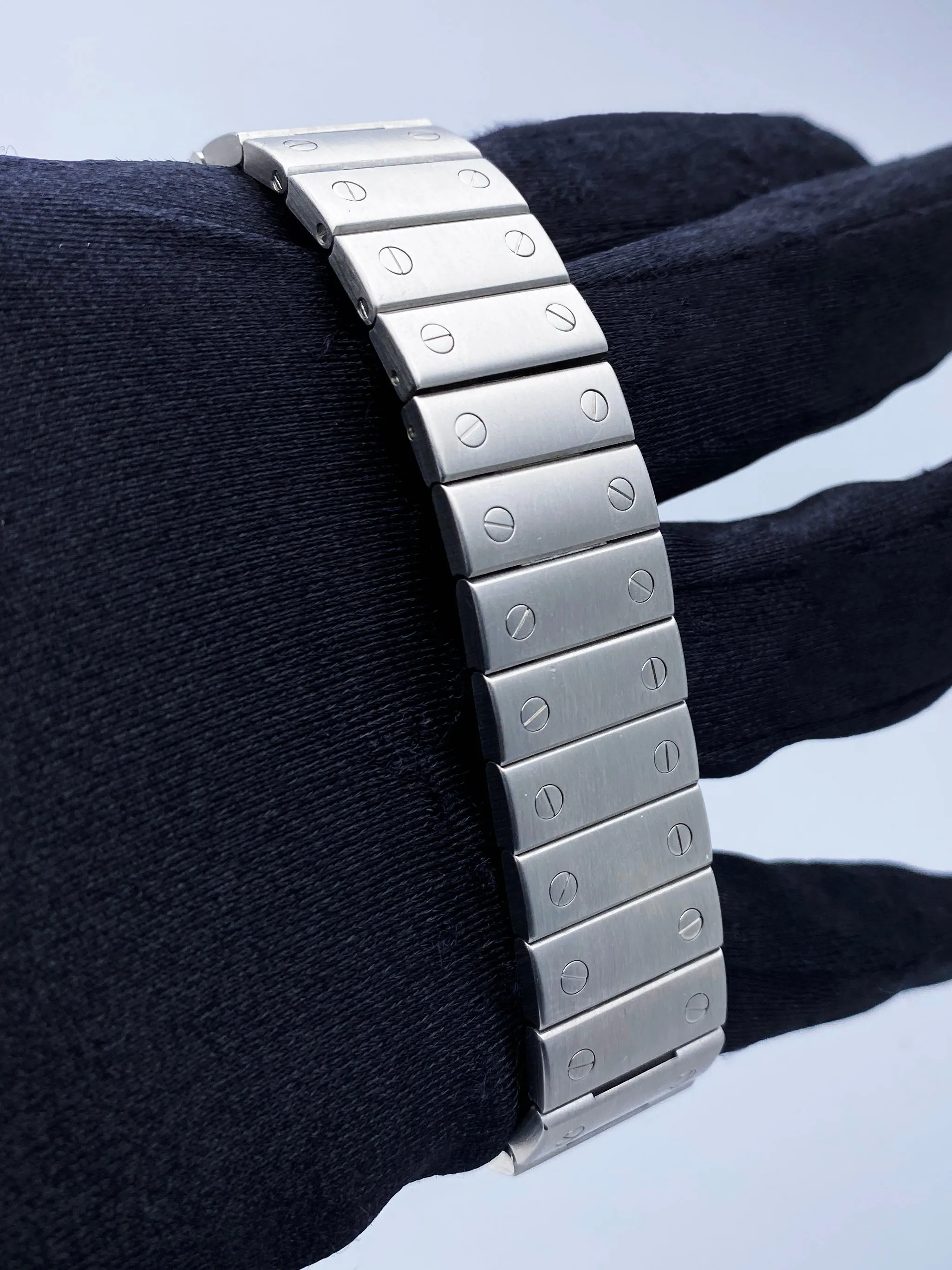 Cartier Santos Galbee W20098D6 Stainless Steel Mens Watch