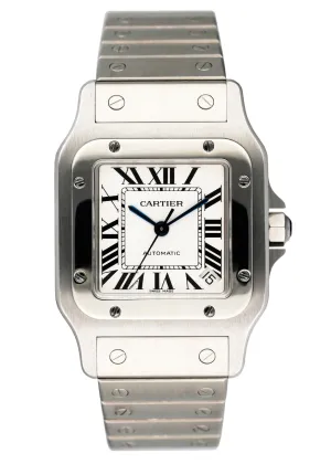 Cartier Santos Galbee W20098D6 Stainless Steel Mens Watch