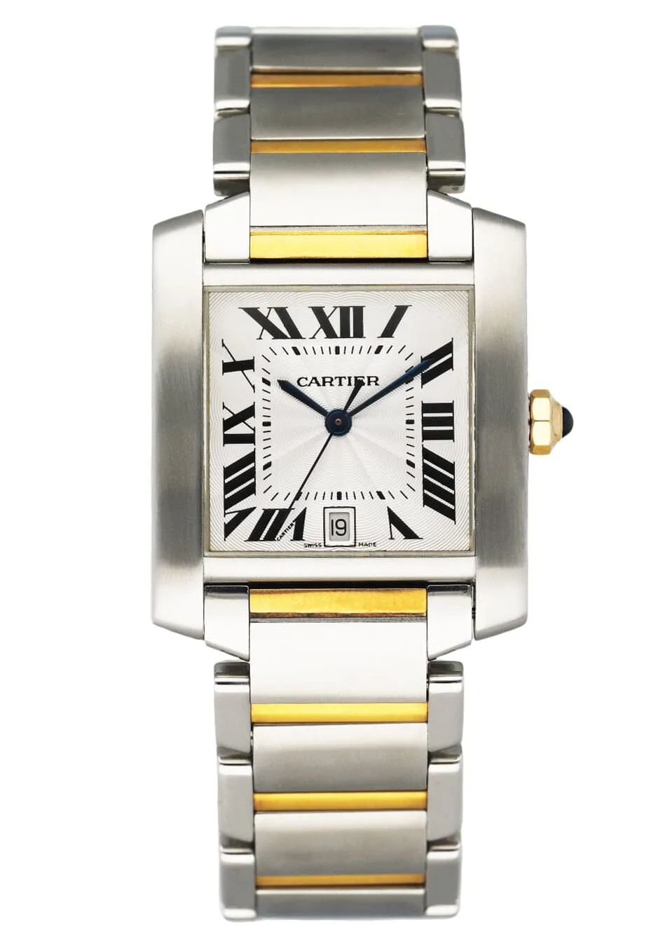 Cartier Tank Francaise W51005Q4 Two Tone Mens Watch