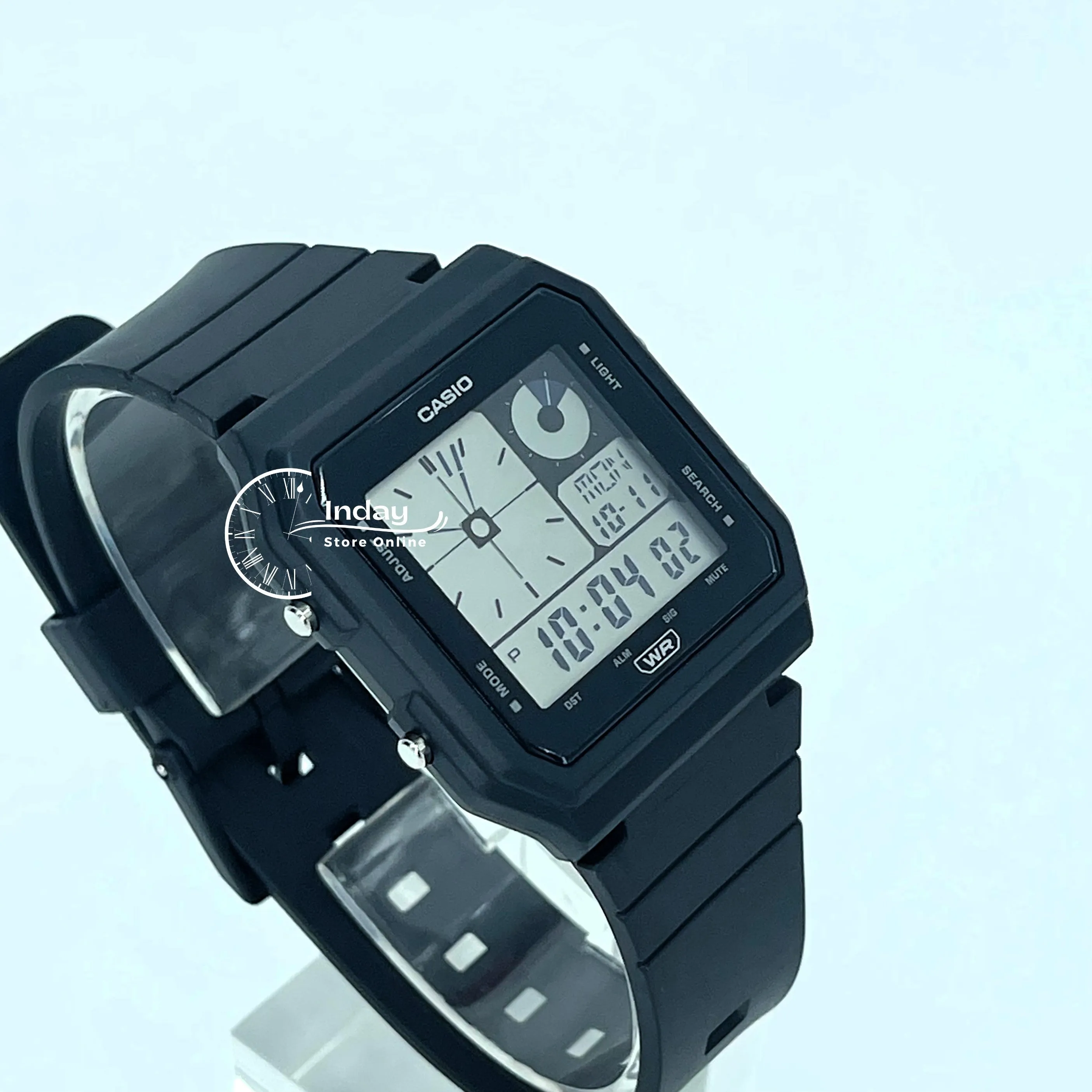 Casio Digital Unisex Watch LF-20W-1A Black Color Resin Strap