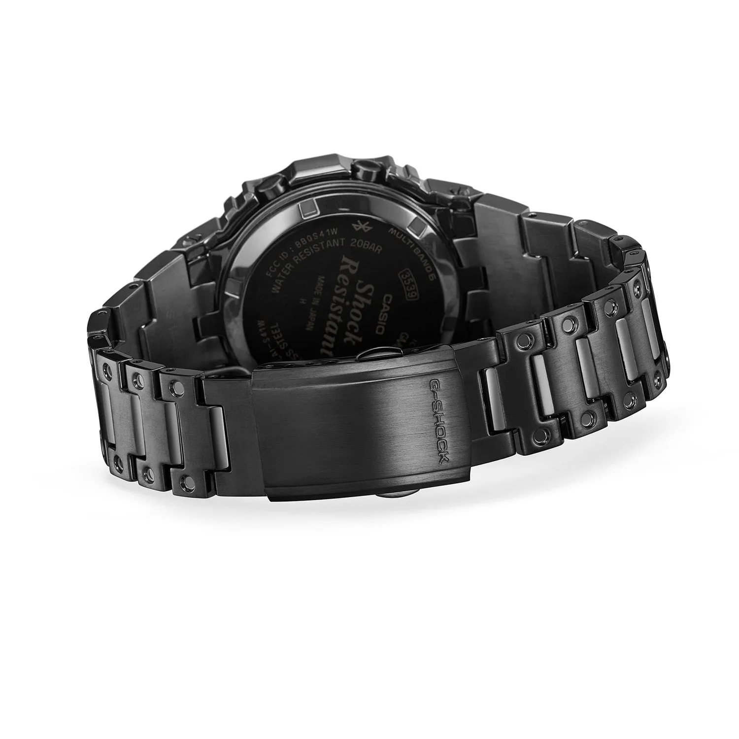 Casio G-Shock 5000 Full Metal Black Blue Green GMWB5000BPC-1
