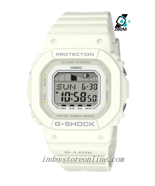 Casio G-Shock G-Lide Women's Watch GLX-S5600-7B Bio-based Resin Band Shock Resistant Mineral Glass