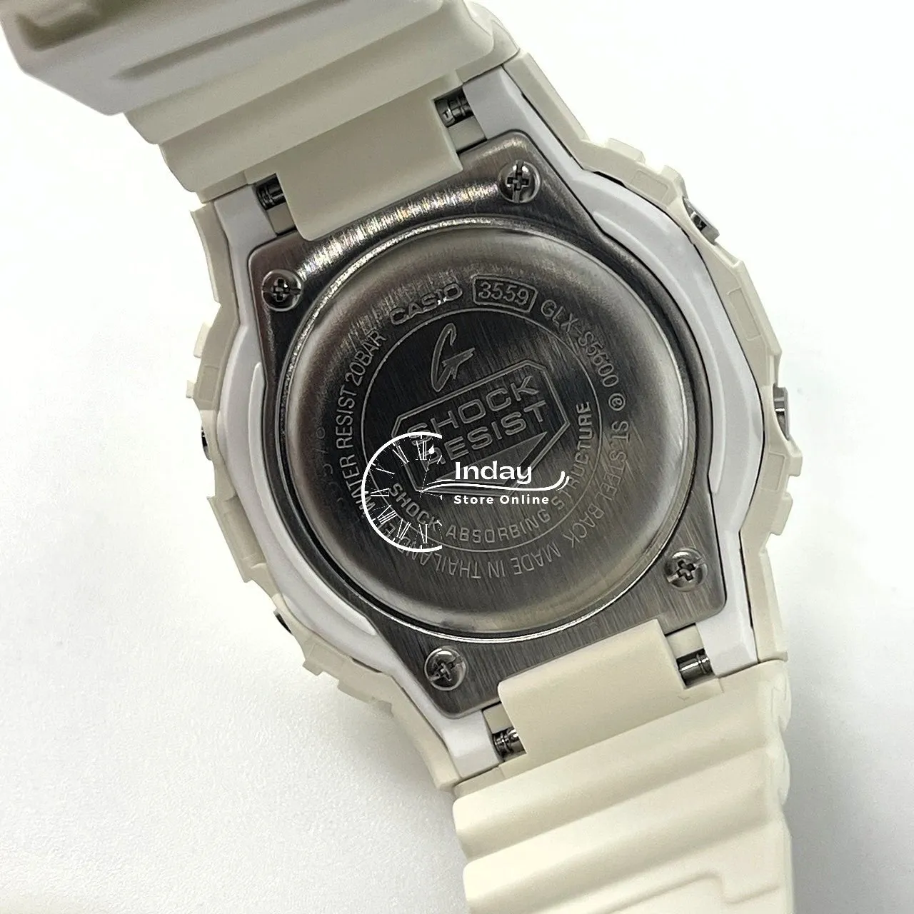 Casio G-Shock G-Lide Women's Watch GLX-S5600-7B Bio-based Resin Band Shock Resistant Mineral Glass