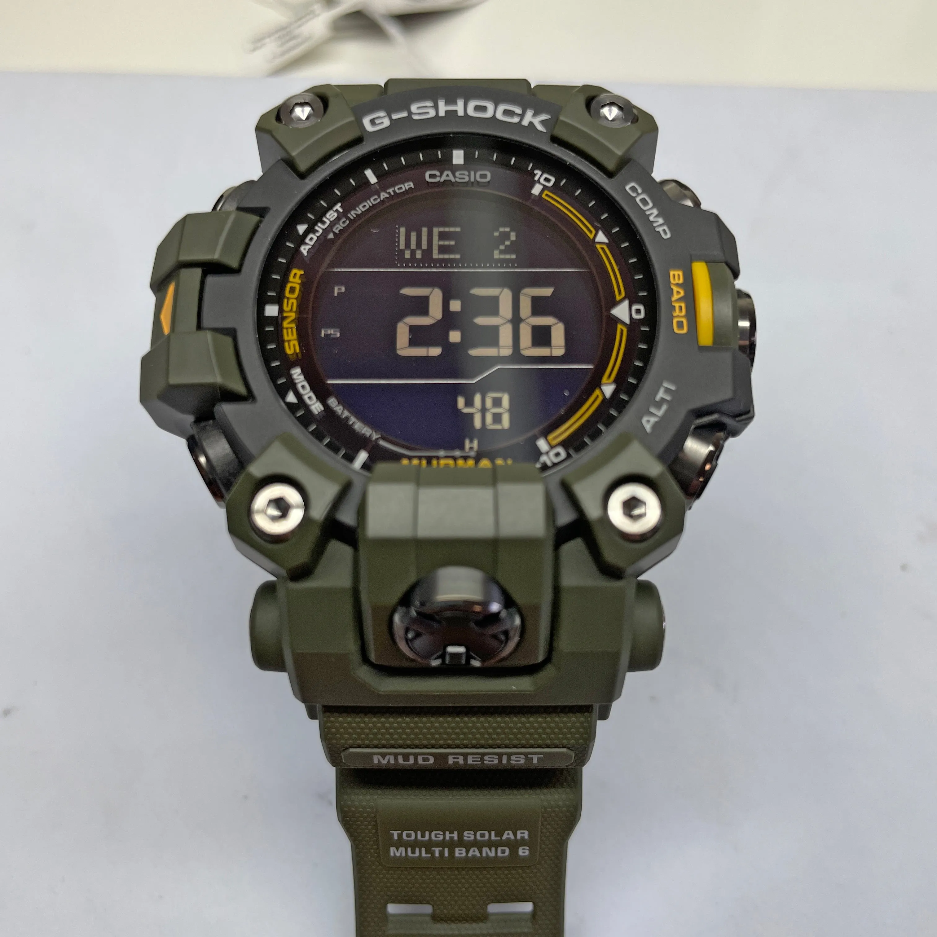 CASIO G-Shock GW9500-3 Mudman Triple Sensor Solar Green Watch