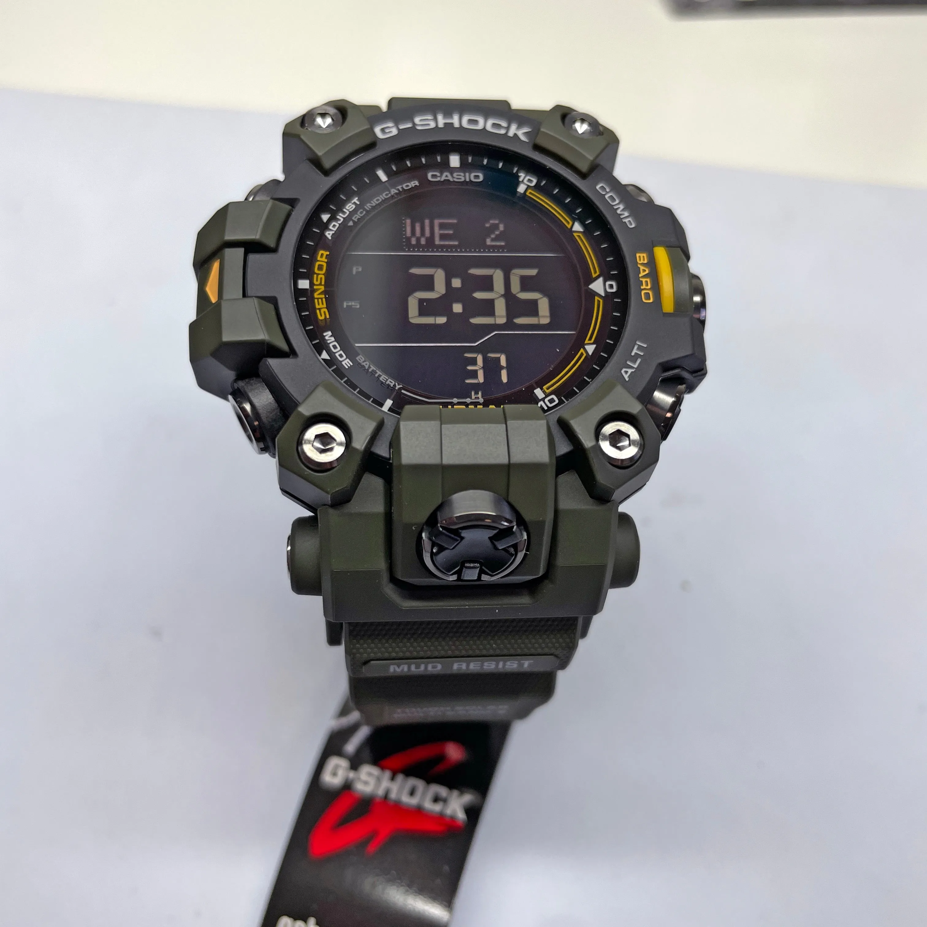 CASIO G-Shock GW9500-3 Mudman Triple Sensor Solar Green Watch