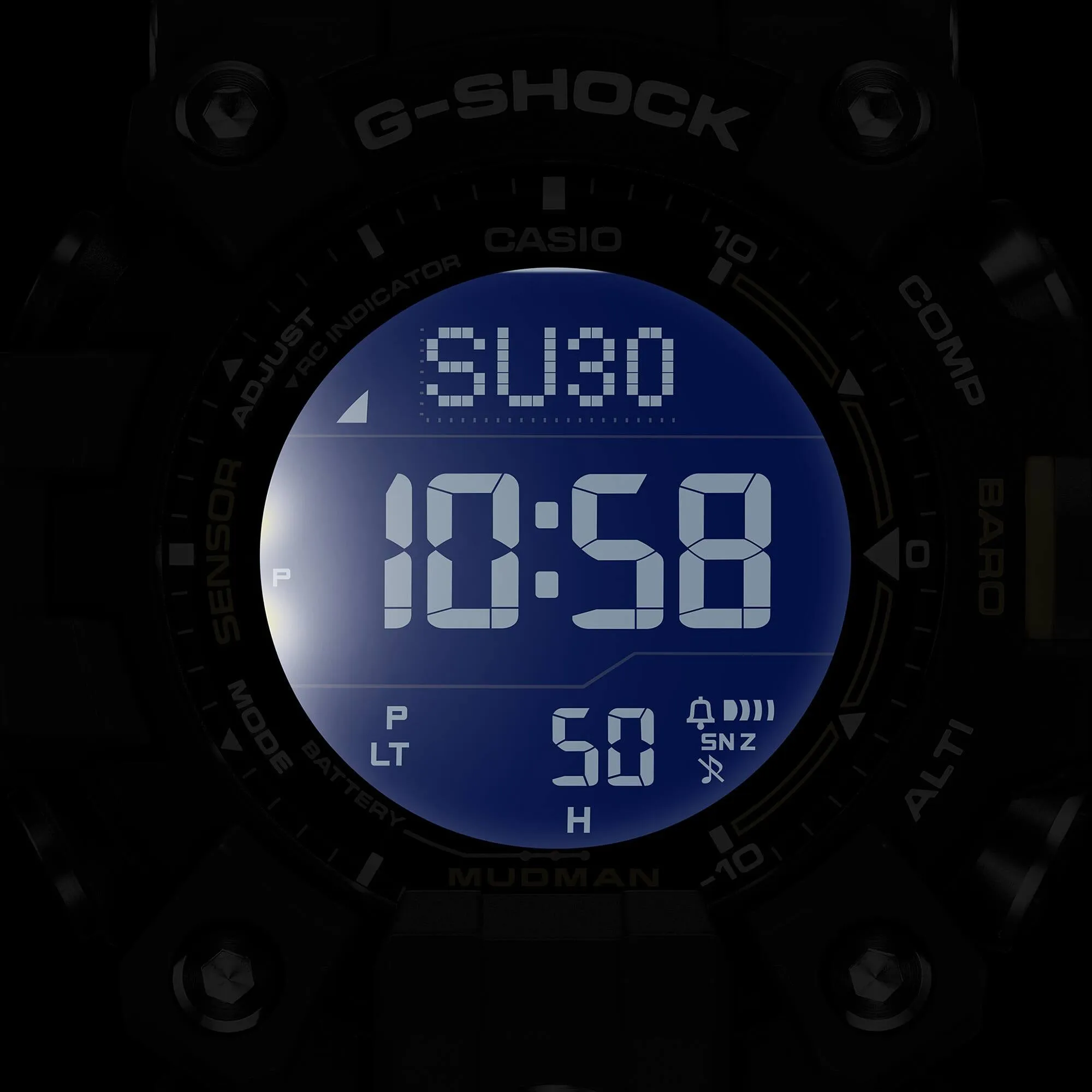 CASIO G-Shock GW9500-3 Mudman Triple Sensor Solar Green Watch