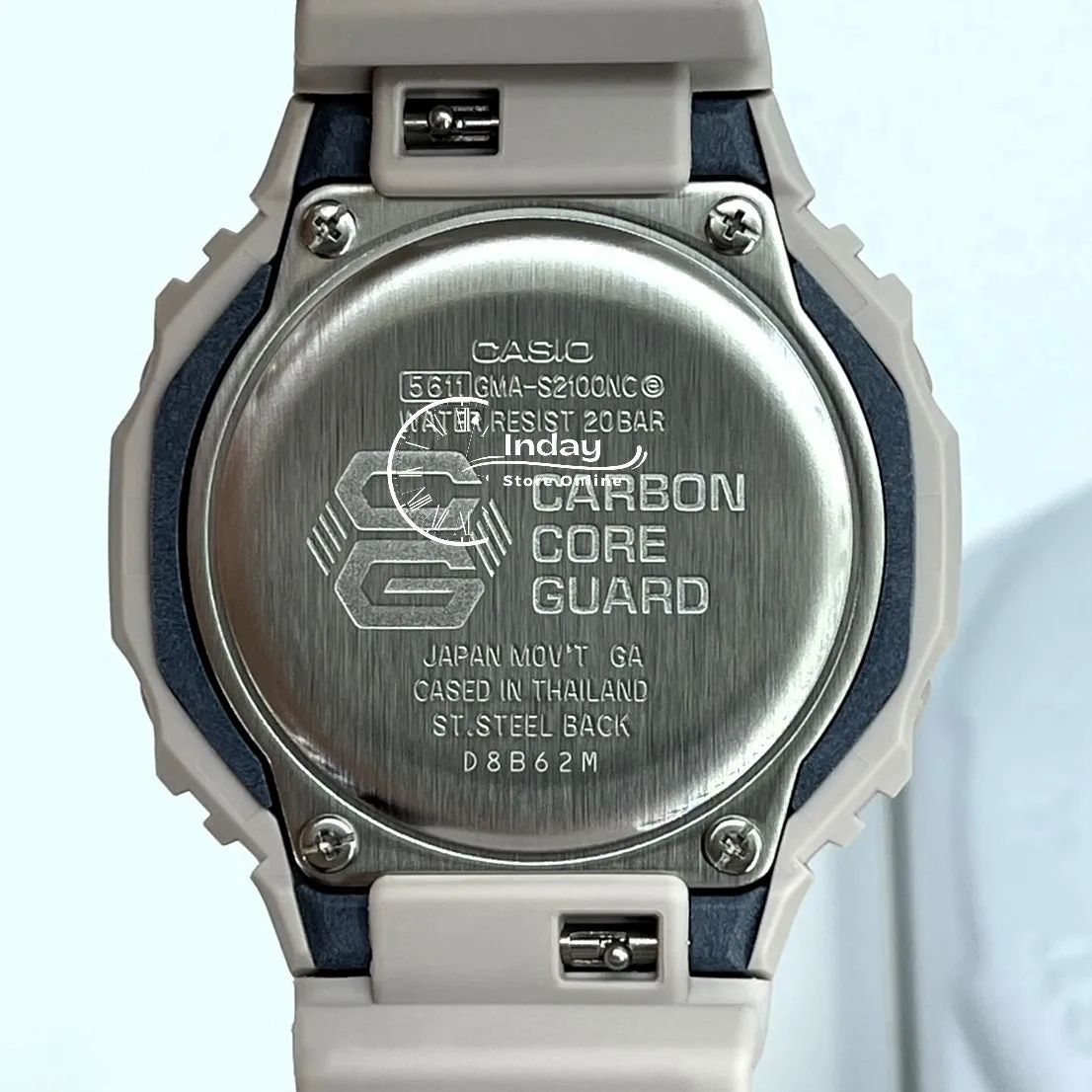 Casio G-Shock Women's Watch GMA-S2100NC-4A Analog-Digital New Arrival Shock Resistant Carbon Core Guard Structure