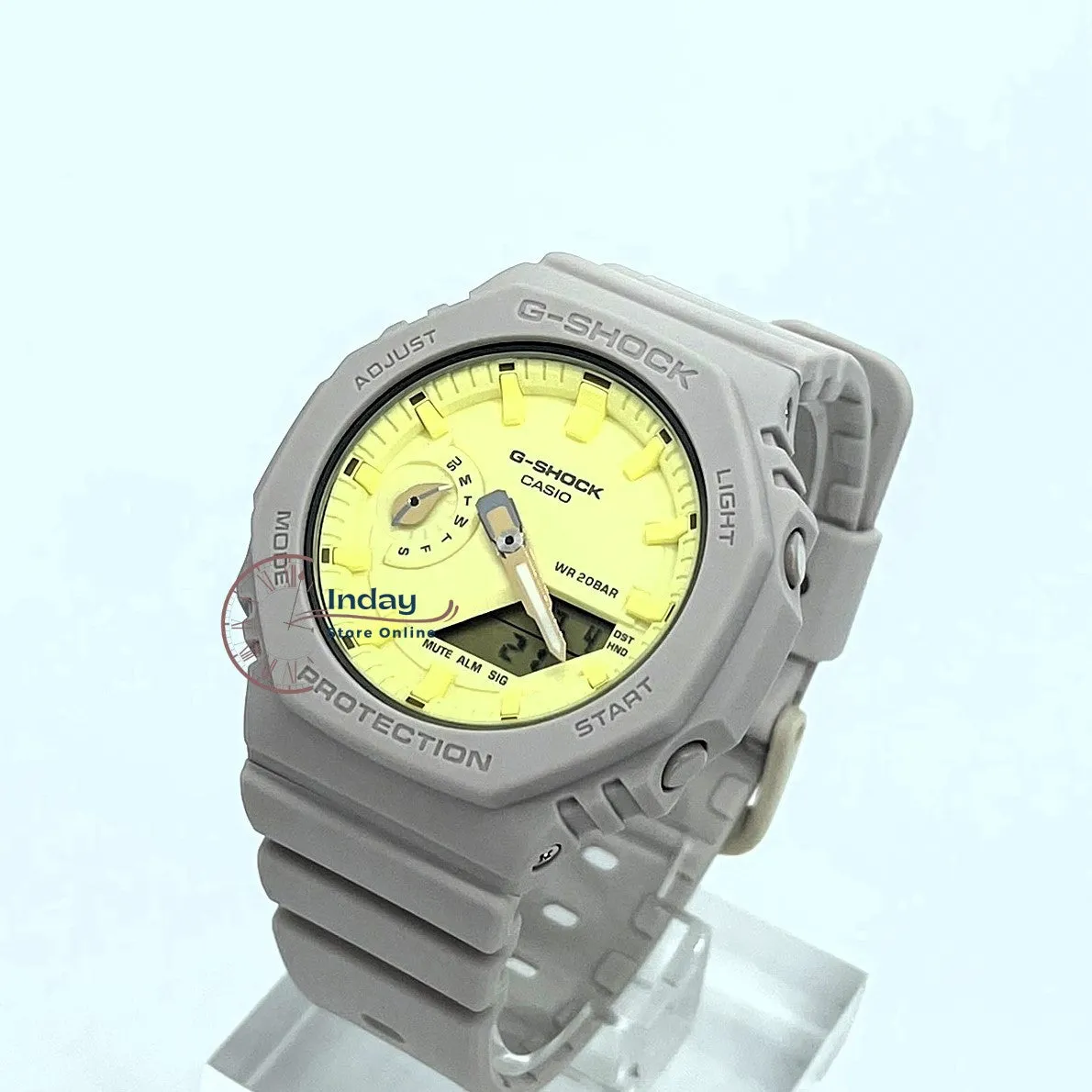 Casio G-Shock Women's Watch GMA-S2100NC-4A Analog-Digital New Arrival Shock Resistant Carbon Core Guard Structure