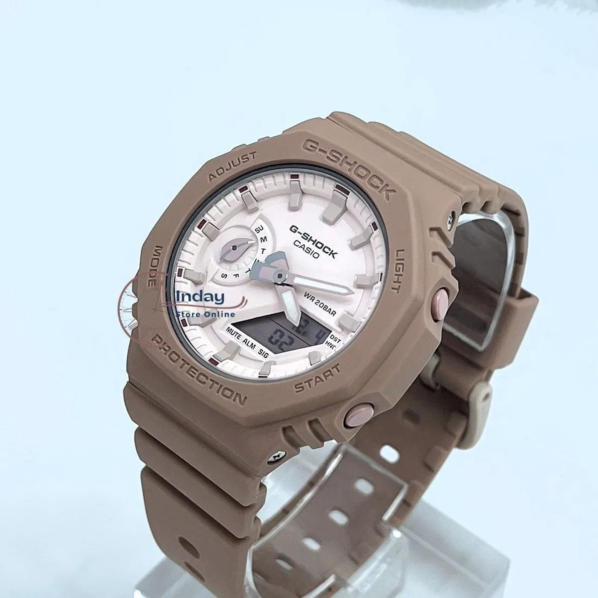 Casio G-Shock Women's Watch GMA-S2100NC-4A2 Analog-Digital New Arrival Shock Resistant Carbon Core Guard Structure