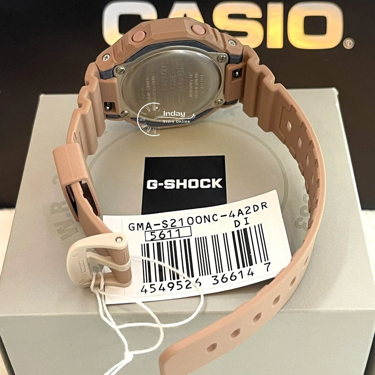 Casio G-Shock Women's Watch GMA-S2100NC-4A2 Analog-Digital New Arrival Shock Resistant Carbon Core Guard Structure